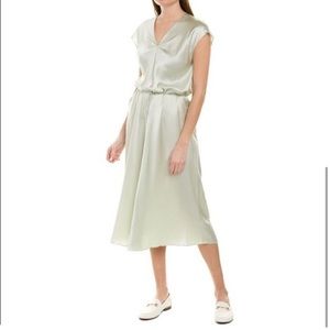 Vince sage green dress size medium